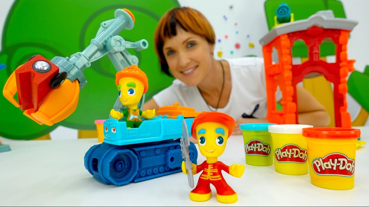 Play-Doh видео для детей - Веселая Школа - Цифры для детей