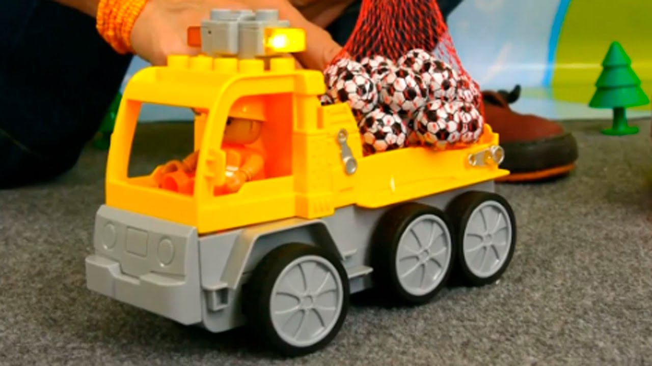 Мультфильм про машинки: Робокар Поли и грузовичок Дампу