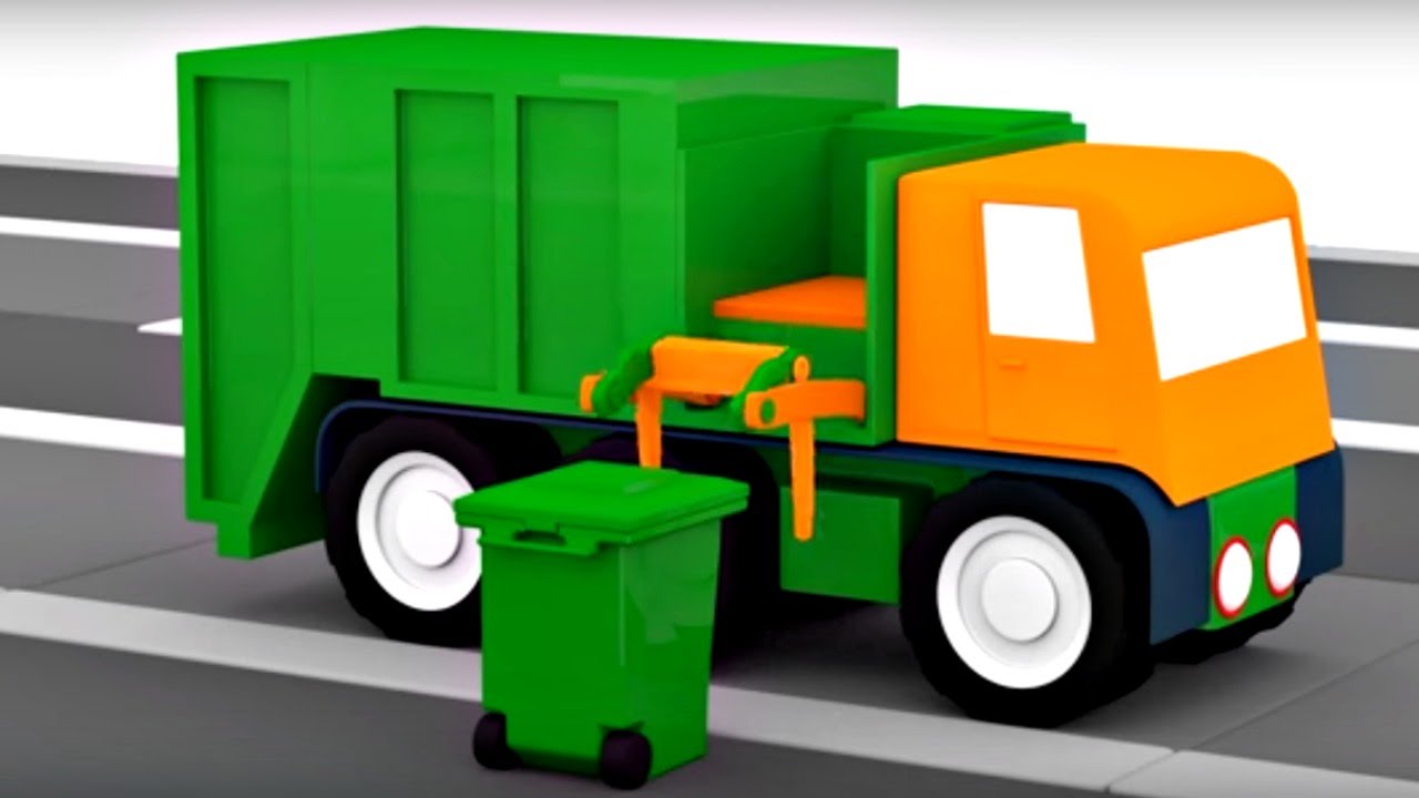 Видео про мусоровоз. Гоша мусоровоз.