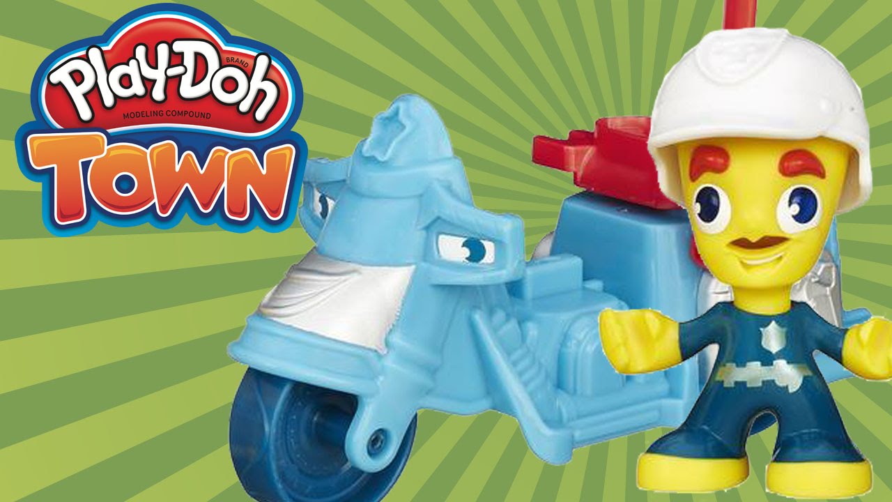 Игры с Play-Doh. Маша и Плей До полицейские чинят светофор