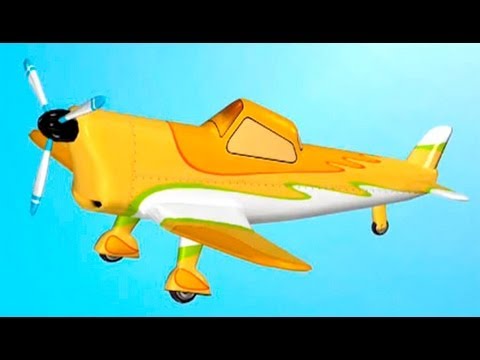 Обзоры мобильных игр - мультфильм про самолёт - build and play