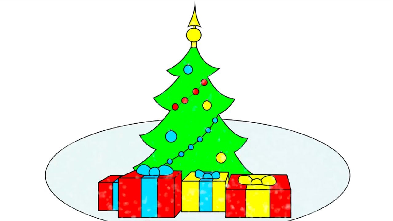 Раскраска из мультфильма. Новый Год, Снеговик и Дед Мороз