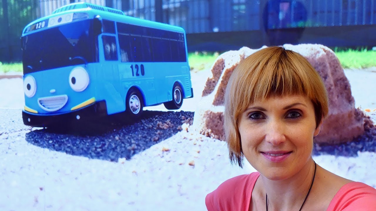 Автобус ТАЙО ищет букву К. Развивающее видео для детей