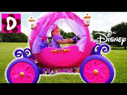 Волшебная Карета для маленькой Принцессы Видео для Детей DISNEY PRINCESS CARRIAGE