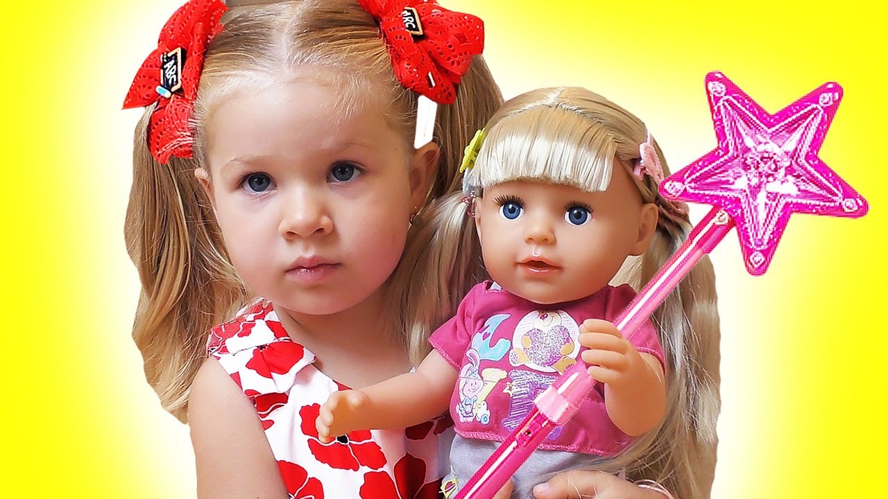 Диана и Куклы Беби Бон Играют в Прятки, старшая Сестра Беби Бон