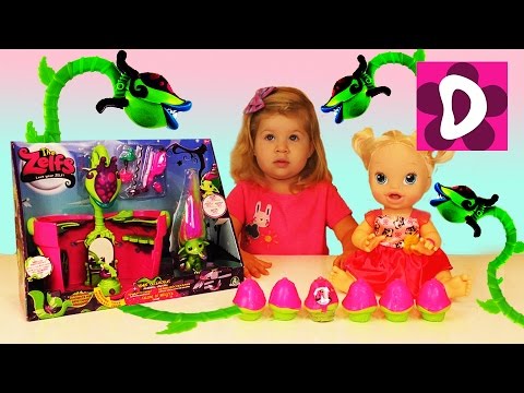 Распаковка игрушек Кукла Baby Alive и Салон Красоты Baby Alive Doll Unboxing Toy