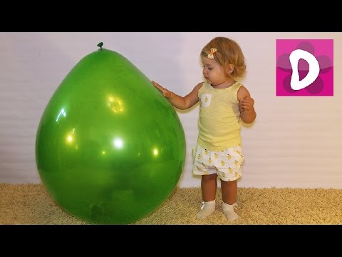 ✿ Огромный Шарик-Яйцо с Сюрпризами Смурфики Giant Balloons Surprise Smurfs