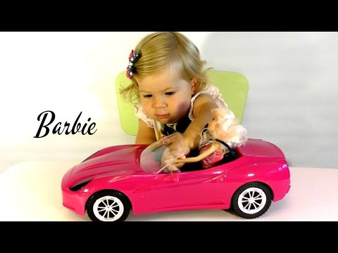 ✿ Машина для Куклы БАРБИ Кабриолет Распаковка Barbie dolls Car unpacking