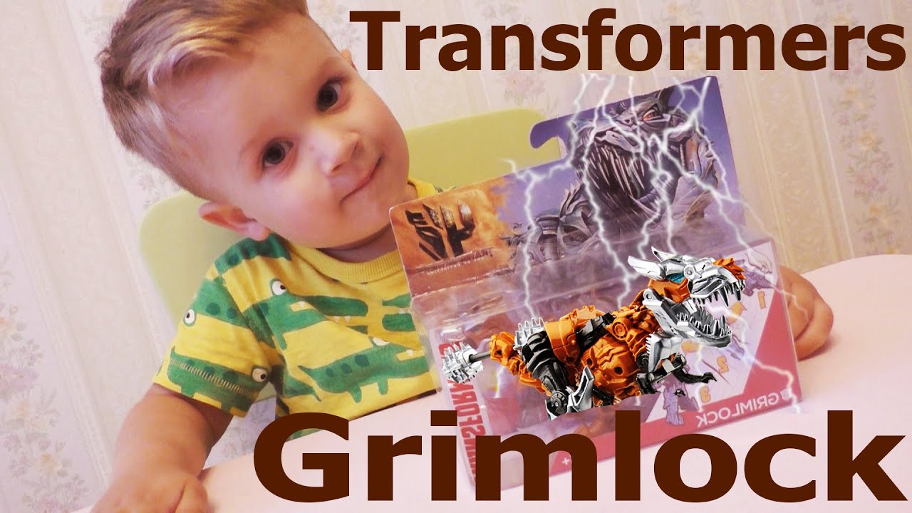 ★ Transformers Grimlock unboxing new toys Гримлок Трансформеры / Roma Show