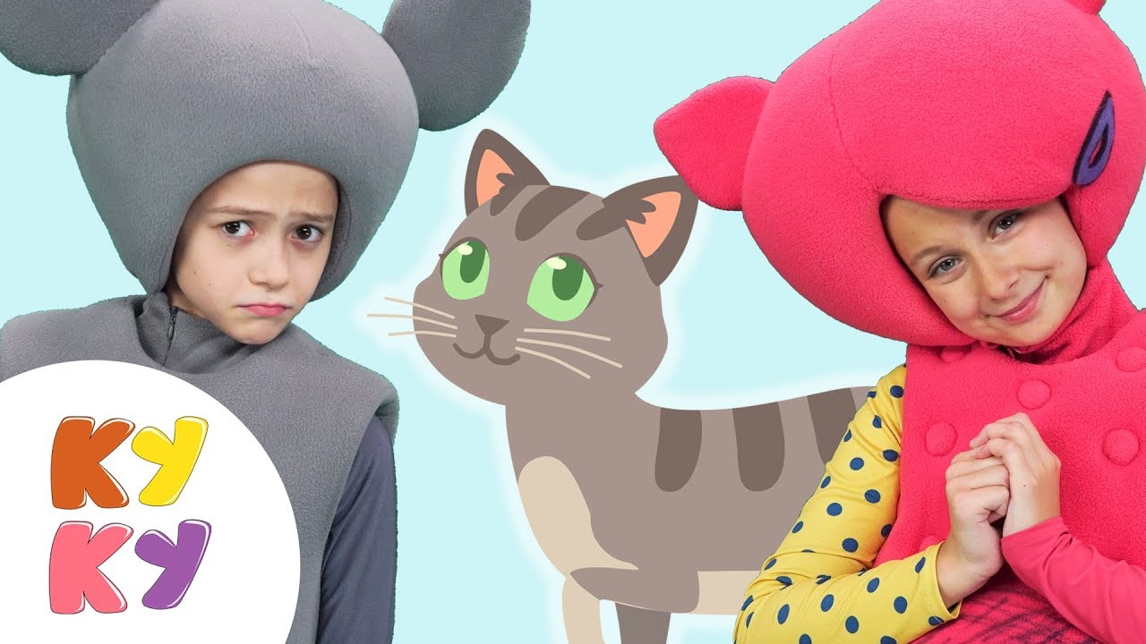 КУКУТИКИ - Киса Кошка - Детская песенка мультик про Кошечку для детей малышей - Funny Kids Song
