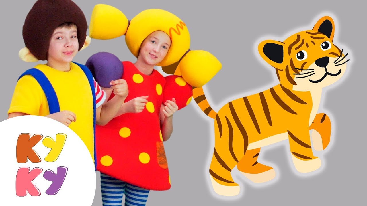 КУКУТИКИ - ЗООПАРК - Песенка про животных для детей, малышей - Funny Kids Song about Zoo
