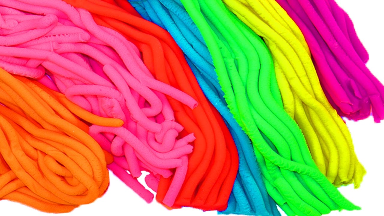 Play Doh Пластилин Плей до Развивающее видео Для детей Учим цвета Детям Лепим из пластилина Радуга