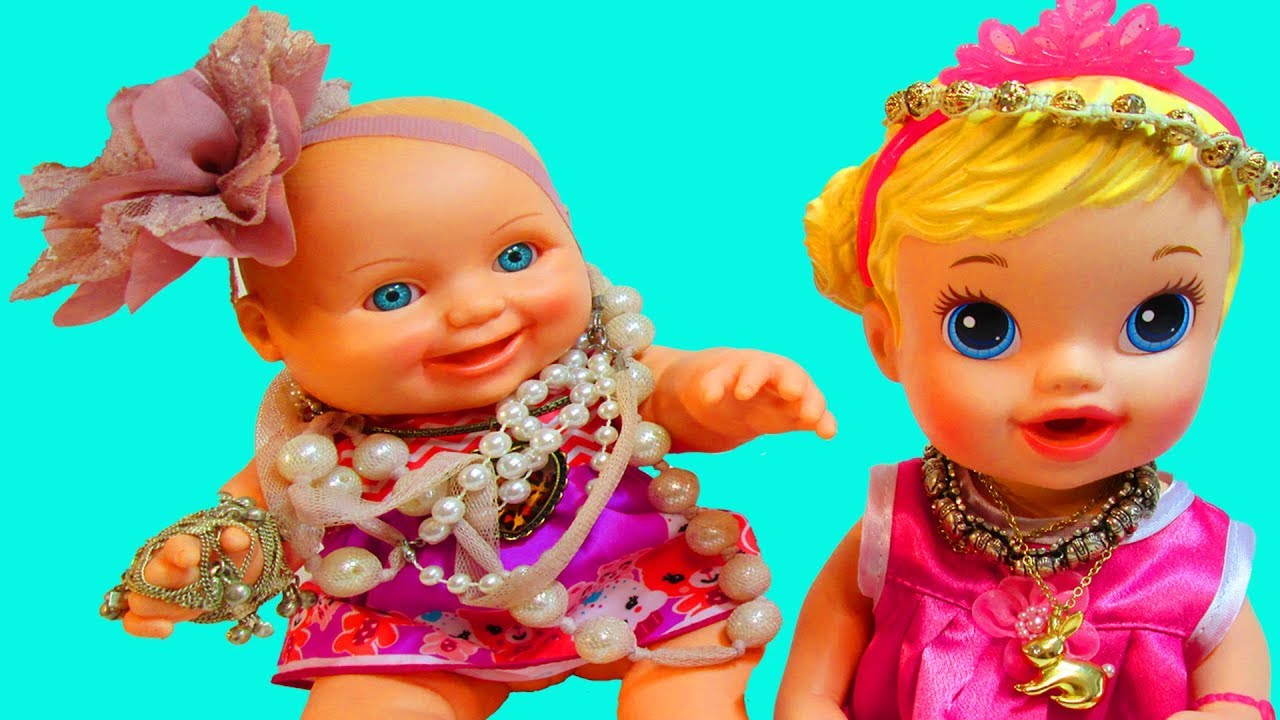 Куклы Пупсики Плохие детки Игры для девочек Мультик с куклами игрушками Надевают Мамины Украшения