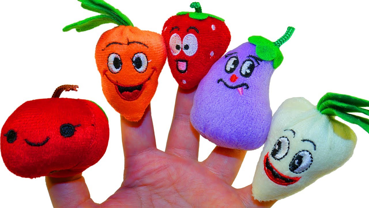 Учим овощи и фрукты Сборник развивающих песенок для детей Учим фрукты и овощи Учим цвета для малышей