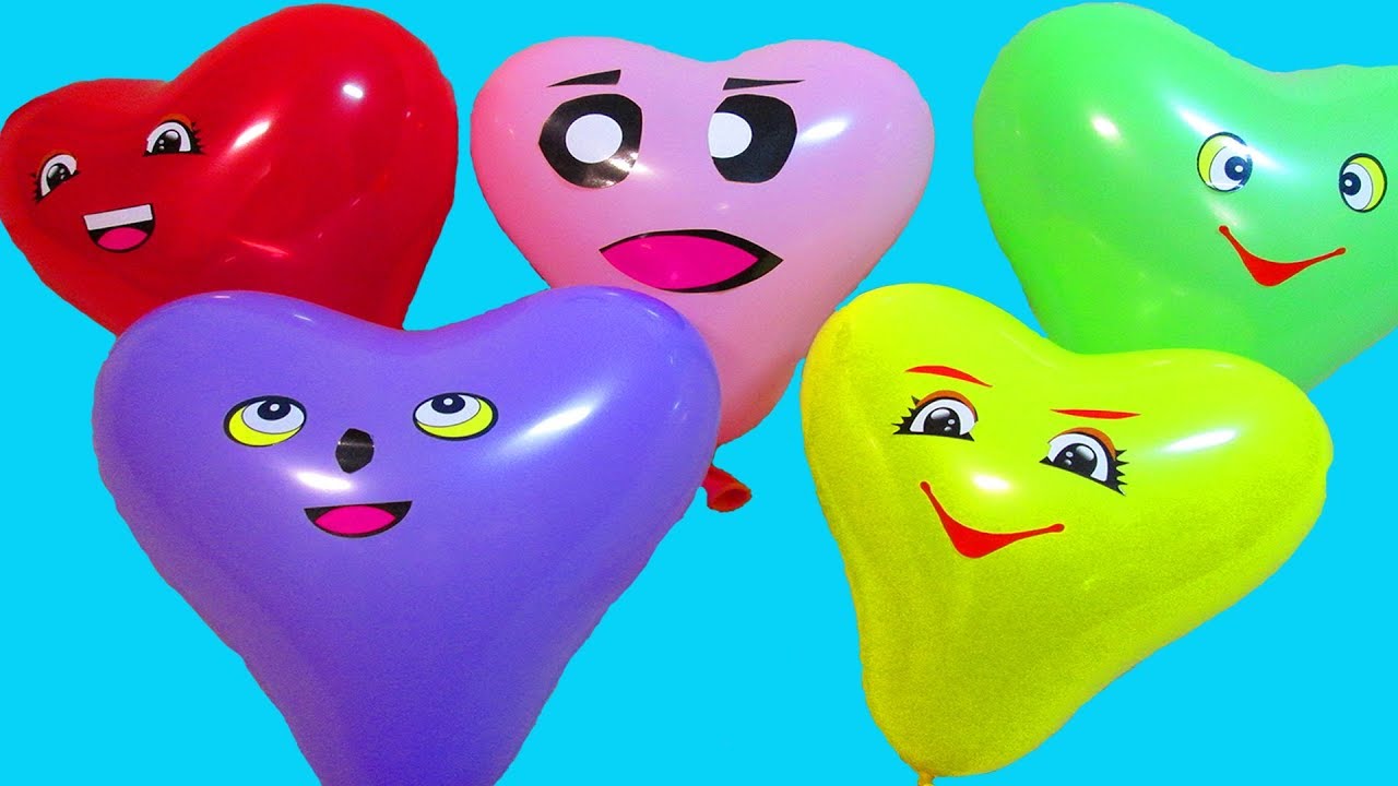 Воздушные шарики Сборник Учим цвета Развивающая песня Для малышей Лопаем шарики Песня про шарики
