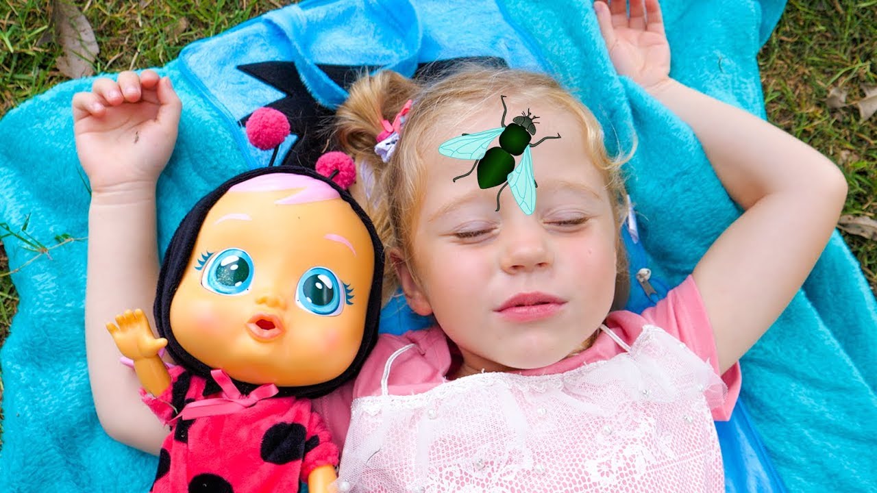 Настя и Кукла Пупсик хотят спать! Видео для детей Nastya and baby doll want to sleep Video for kids