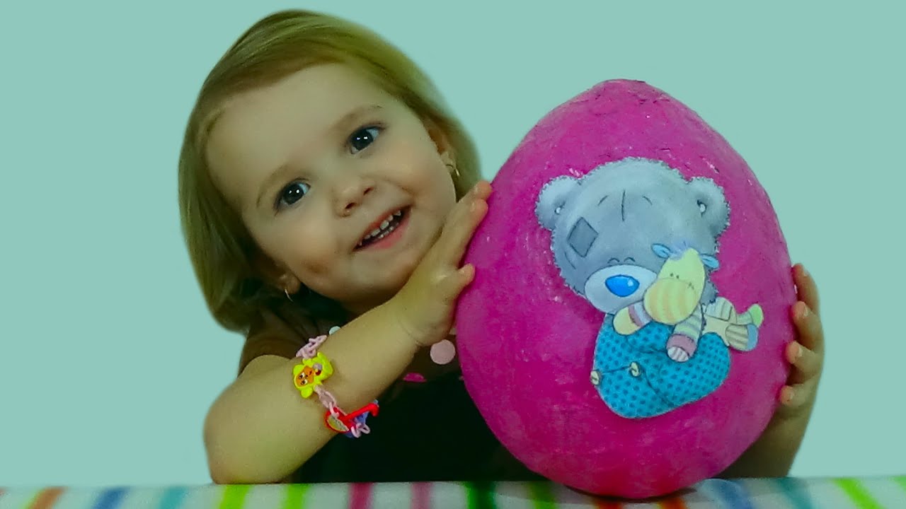 Мишка Татти Тедди яйцо сюрприз/ Tatty Teddy/ обзор игрушек
