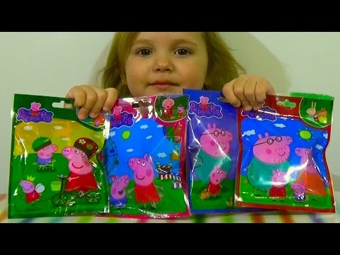 Свинка Пеппа -пакетики с игрушками (подделка)
