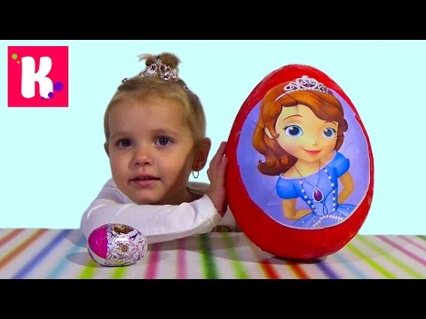 София Прекрасная большое яйцо с сюрпризом / Обзор игрушек