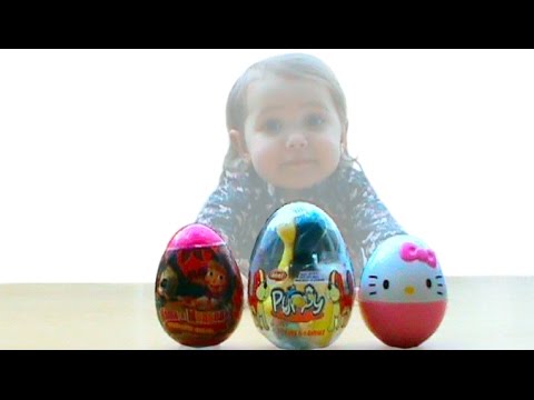 Яйца с сюрпризами / обзор игрушек