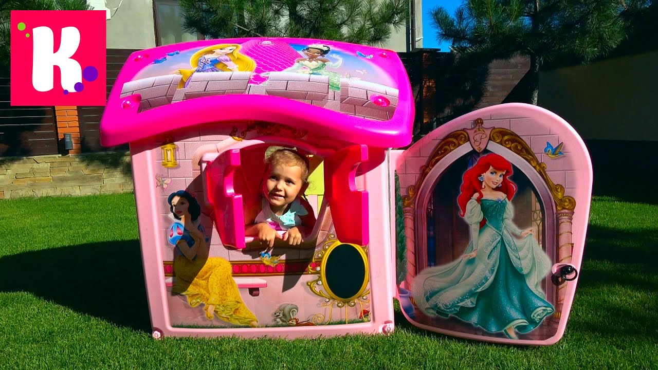 Замок Принцесс / большой игровой домик для девочек
