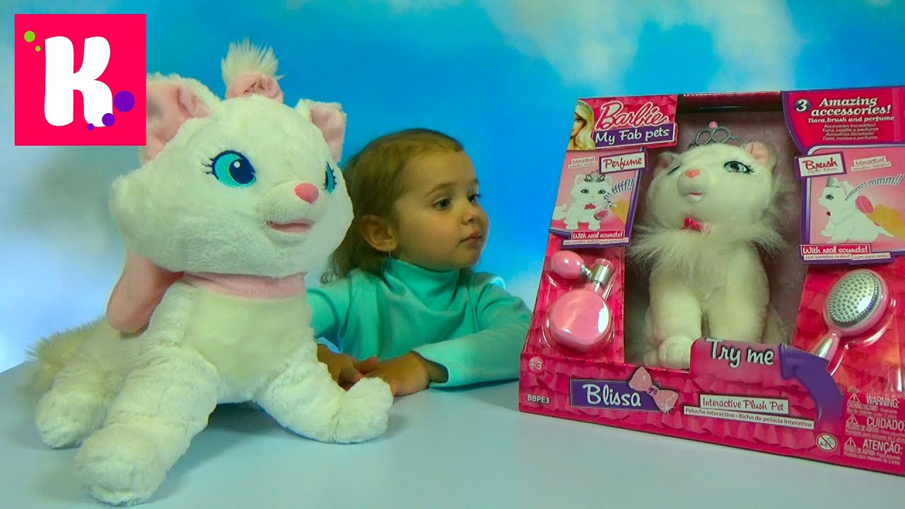 Барби Блиса интерактивная кошечка с короной и аксессуарами / Barbie Blisa / Обзор игрушки