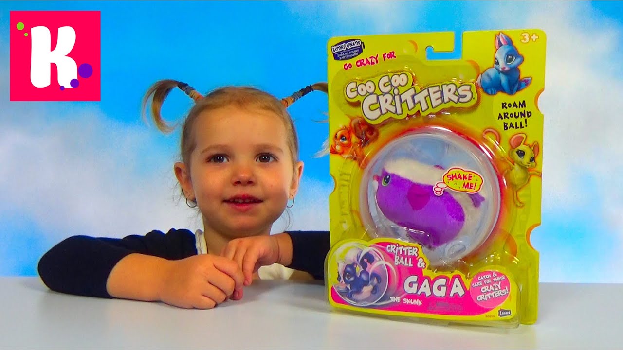 Мышка в шаре / Обзор игрушки Critters Gaga