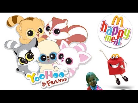 Юху и его друзья игрушки из Макдональдс/ Хеппи Мил /YooHoo & Friends