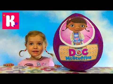 Доктор Плюшева огромное яйцо / Обзор игрушек