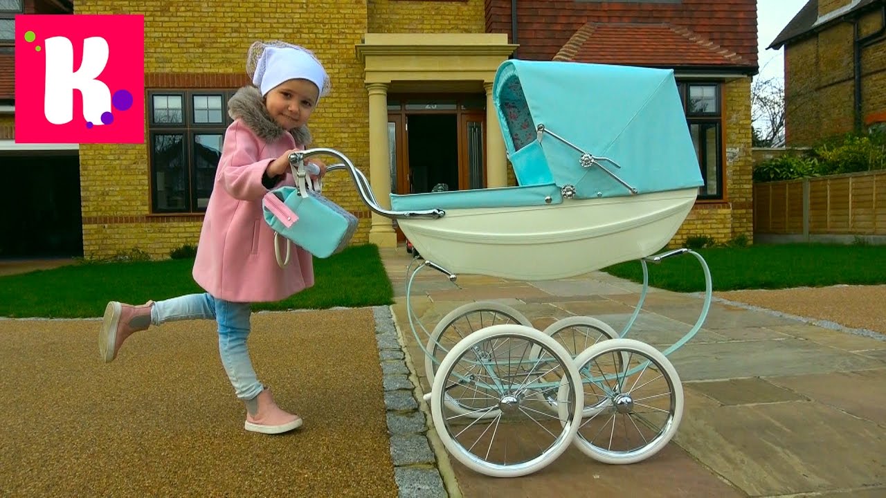 Королевская коляска для куклы Baby Born / Катя купила коляску Silver Cross для Эмили