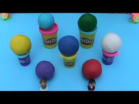 Веселый Класс Яйца сюрприз ПлэйДо Play-Doh игрушки