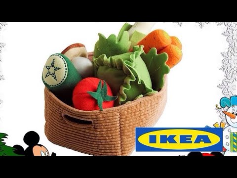 Игрушка  ОВОЩИ для детей.  ИКЕА ДУКТИГ Овощи,  IKEA . Мягкие игрушки - игра на пользу 2017.