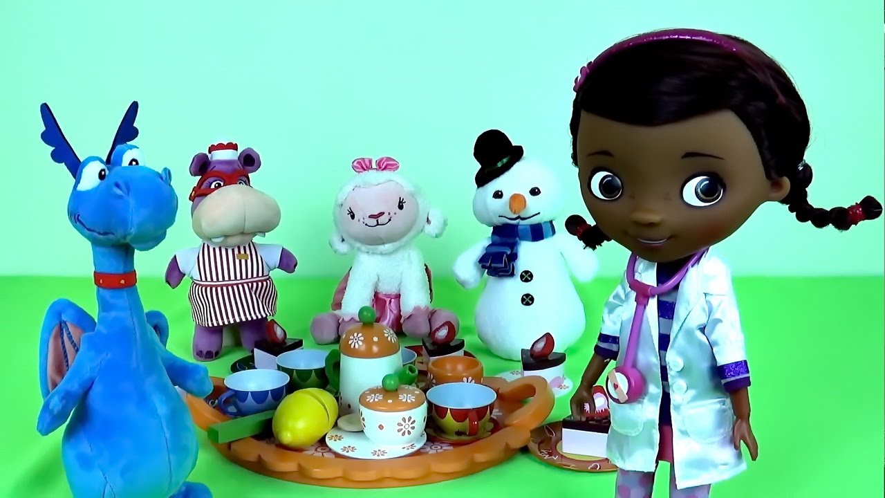 Доктор Плюшева лечит Стаффи Развивающие мультфильмы с игрушками Doc McStuffins