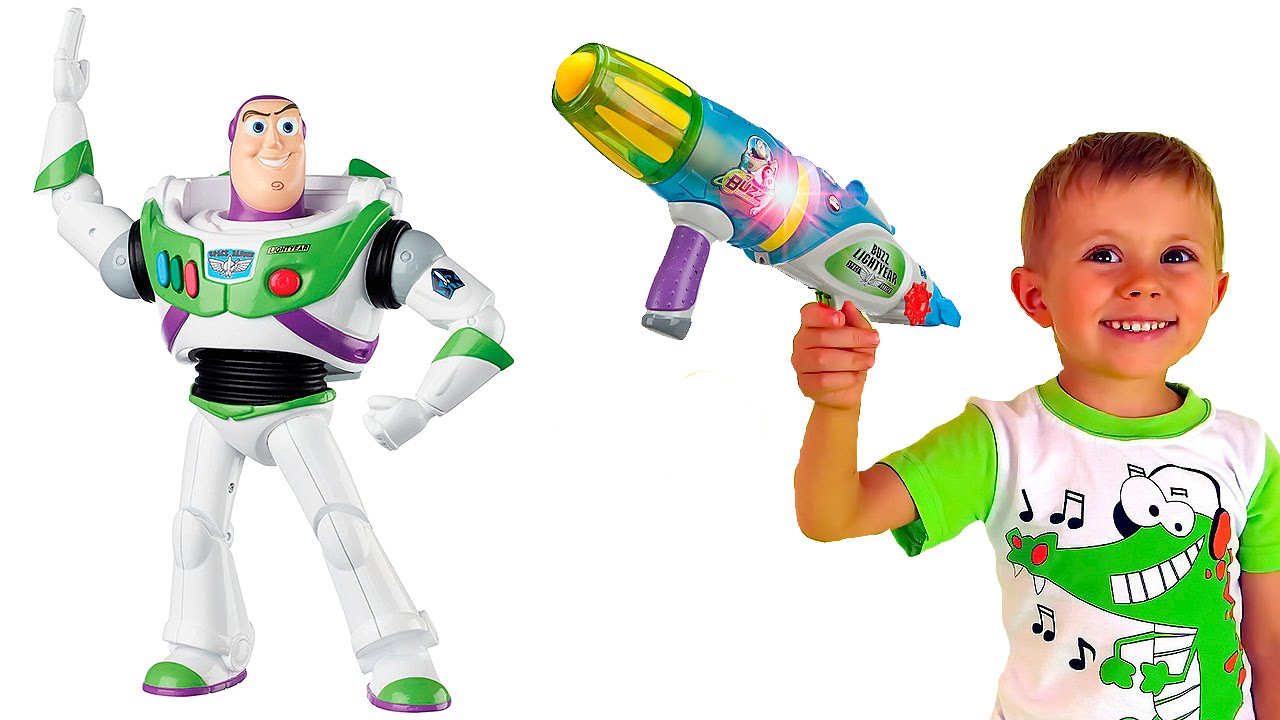Бластер База Лайтера и тренировка на меткость / Играем с Даником в космических рейнджеров. Toy Story