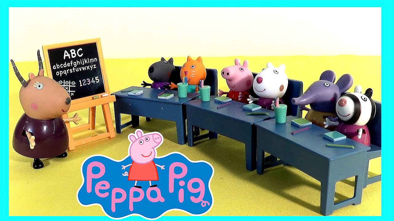 Свинка Пеппа и её класс - первая встреча. Peppa Pig