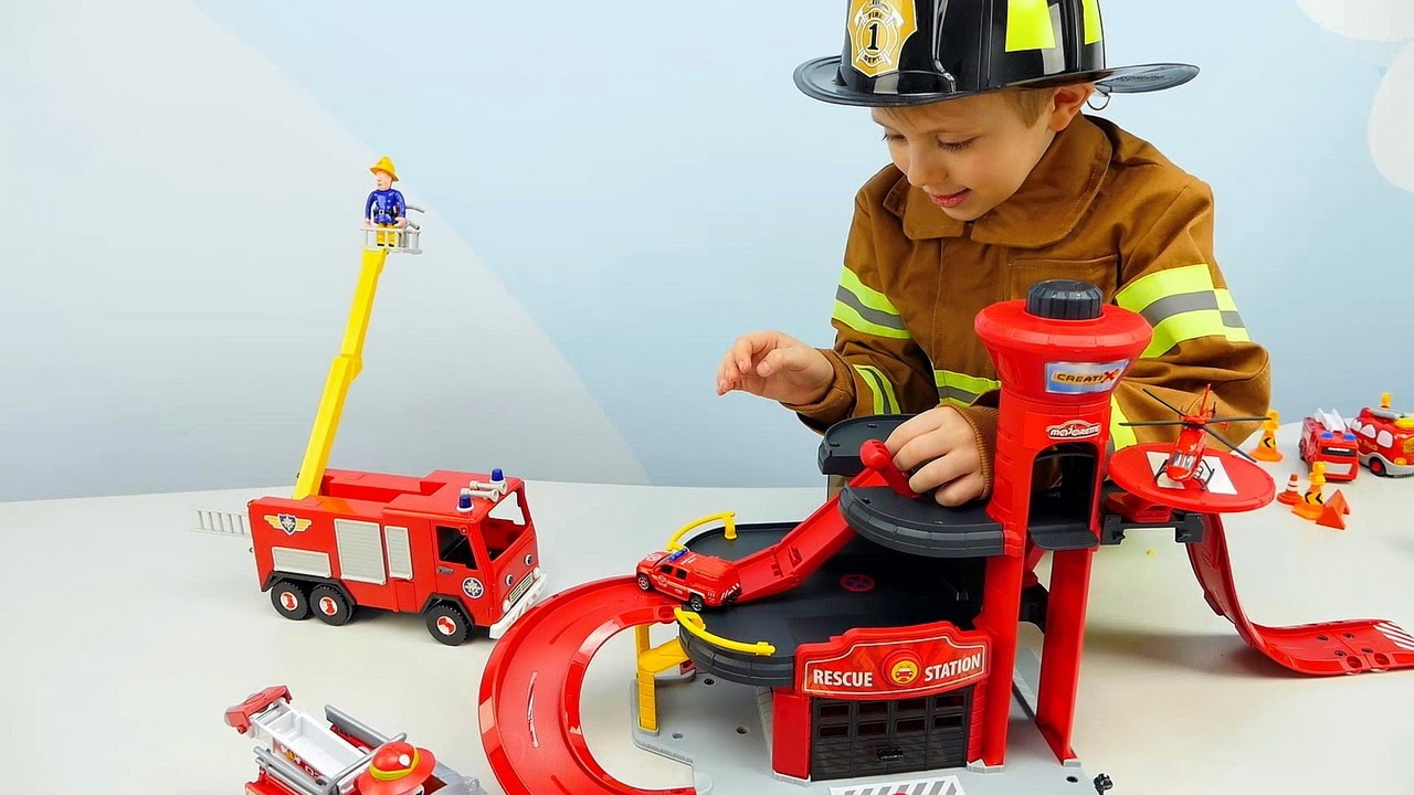 Пожарные Машинки ???? Все серии подряд ???? Пожарная часть Лего и Пожарный Даник. Видео для детей