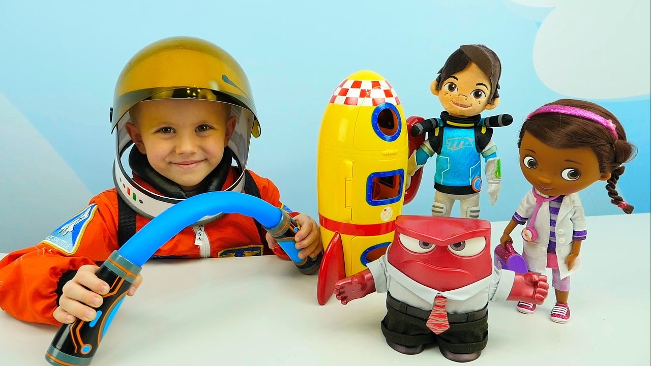 Видео для детей: Доктор Плюшева, Майлз с другой планеты и другие игрушки из мультфильмов