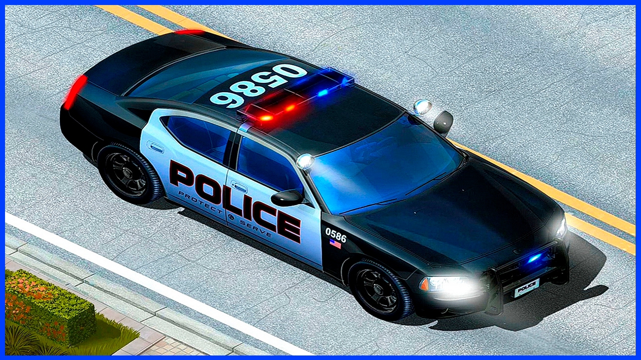 Мультфильм про Полицейские Машины и Мобильный Участок на колёсах. Мультики про Машинки. Police Cars