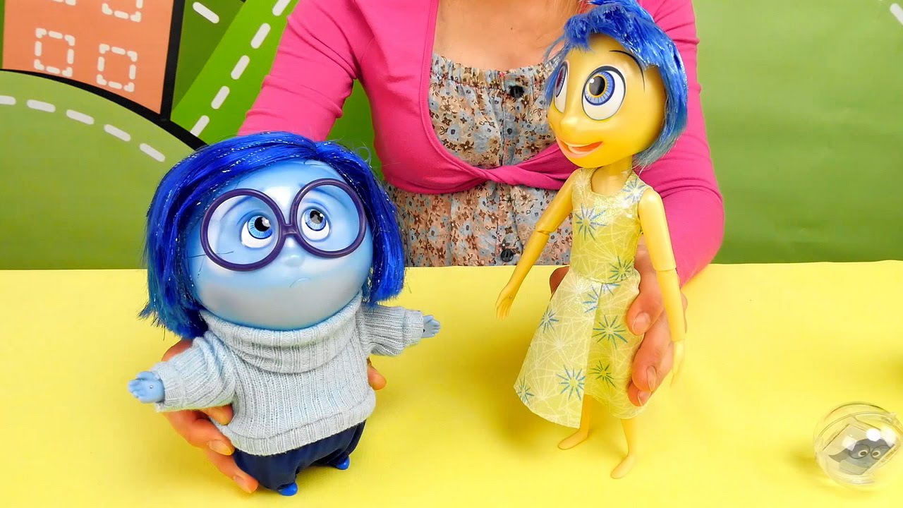 Видео для детей с игрушками из мультика Головоломка - Inside Out Toys
