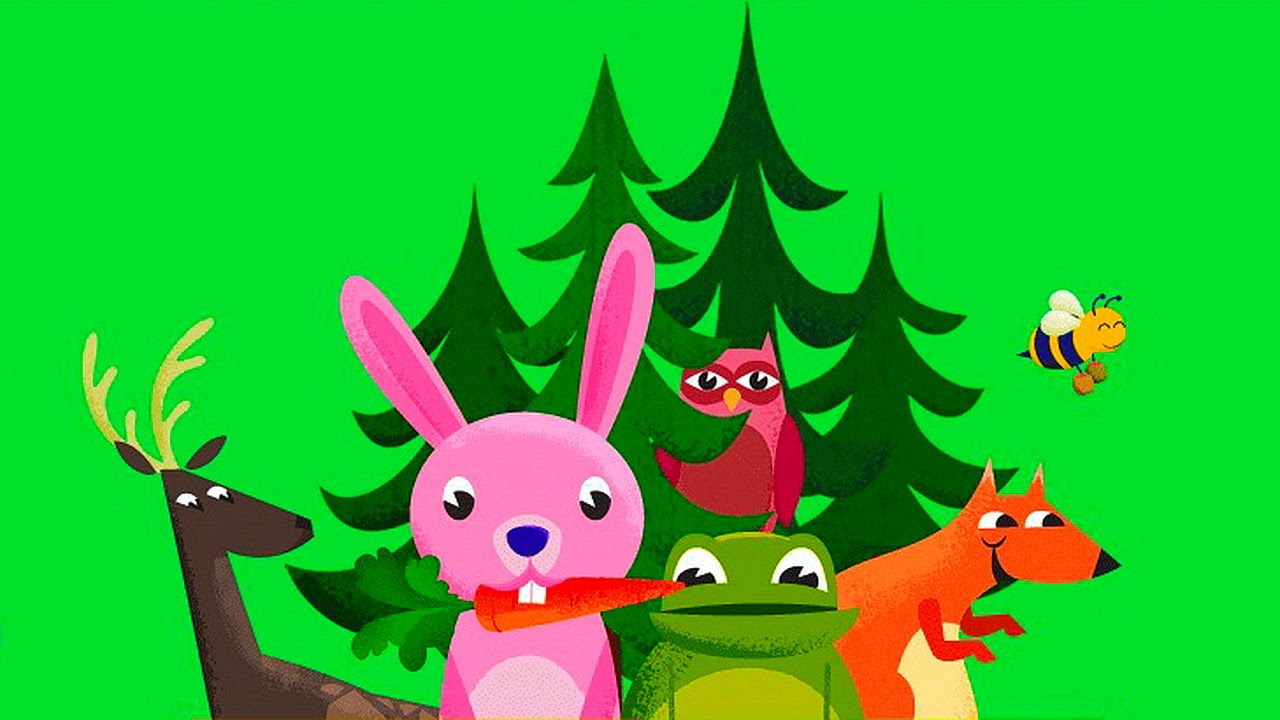 Мультики про животных для малышей - Лес Капу - Игры бесплатно 2016 - Мультфильм для детей