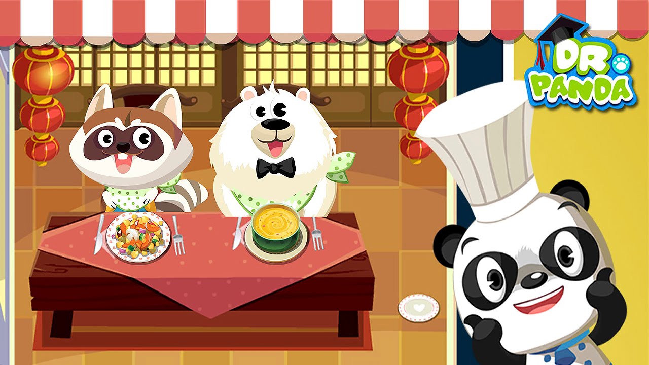 Ресторан Доктора Панды - Развивающее видео для малышей. Dr. Panda’s Restaurant
