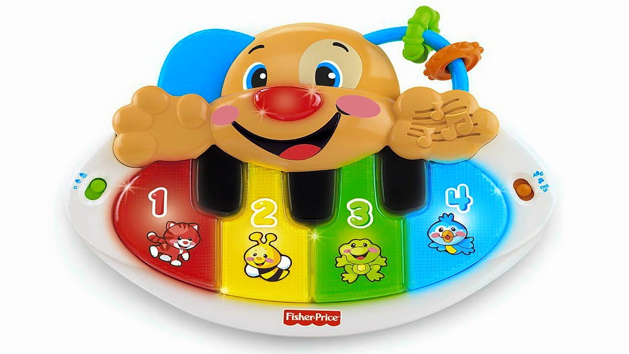 Пианино Щенок Fisher Price для детей - Развивающая интерактивная игрушка для малышей