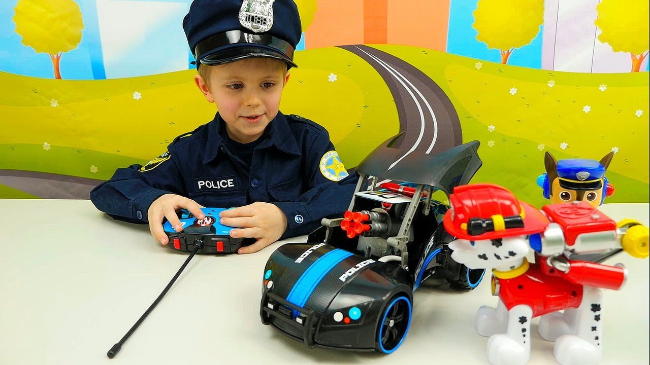 Игры для Мальчиков Полицейские Машинки и Строительная техника. Видео для детей. Машинки мультики