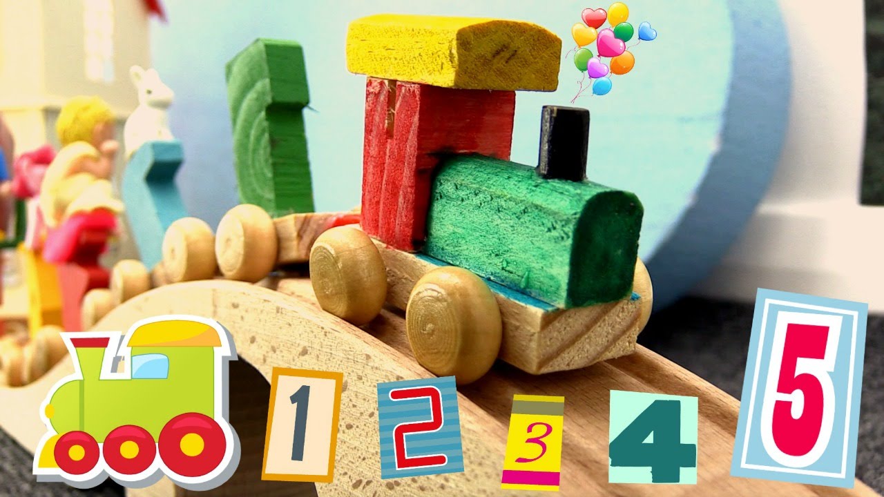 Поем и Учим цифры! Развивающее видео с игрушками.