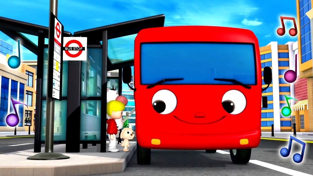 Виды автобусов для малышей - Детские песни про автобусы от Литл Бэйби Бам
