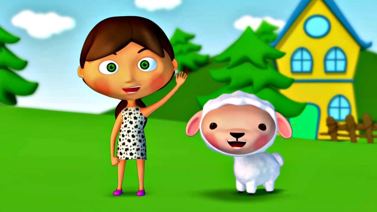 Детская песенка. Мультфильм для малышей про овечку.