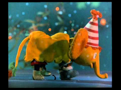 Новогодние мультфильмы - Желтый слон