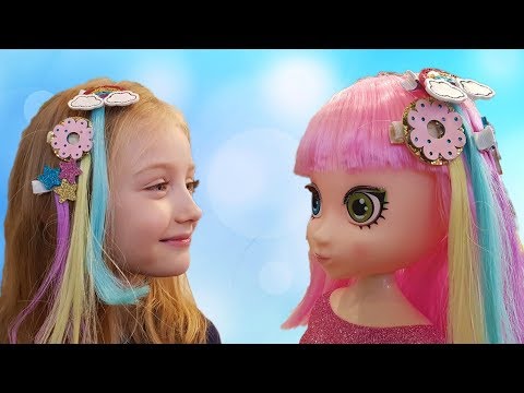 Модные прически с Новой Куклой Шибаджуку! Видео для девочек