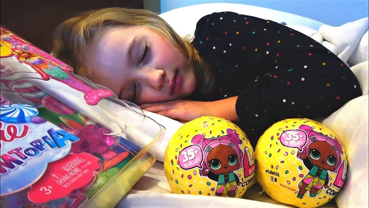 Куклы ЛОЛ Барби Русалочка подарки на День Рождения Полины видео для девочек