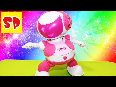 Робот TOSY танцует  распаковываем играем Disco Robo TOSY